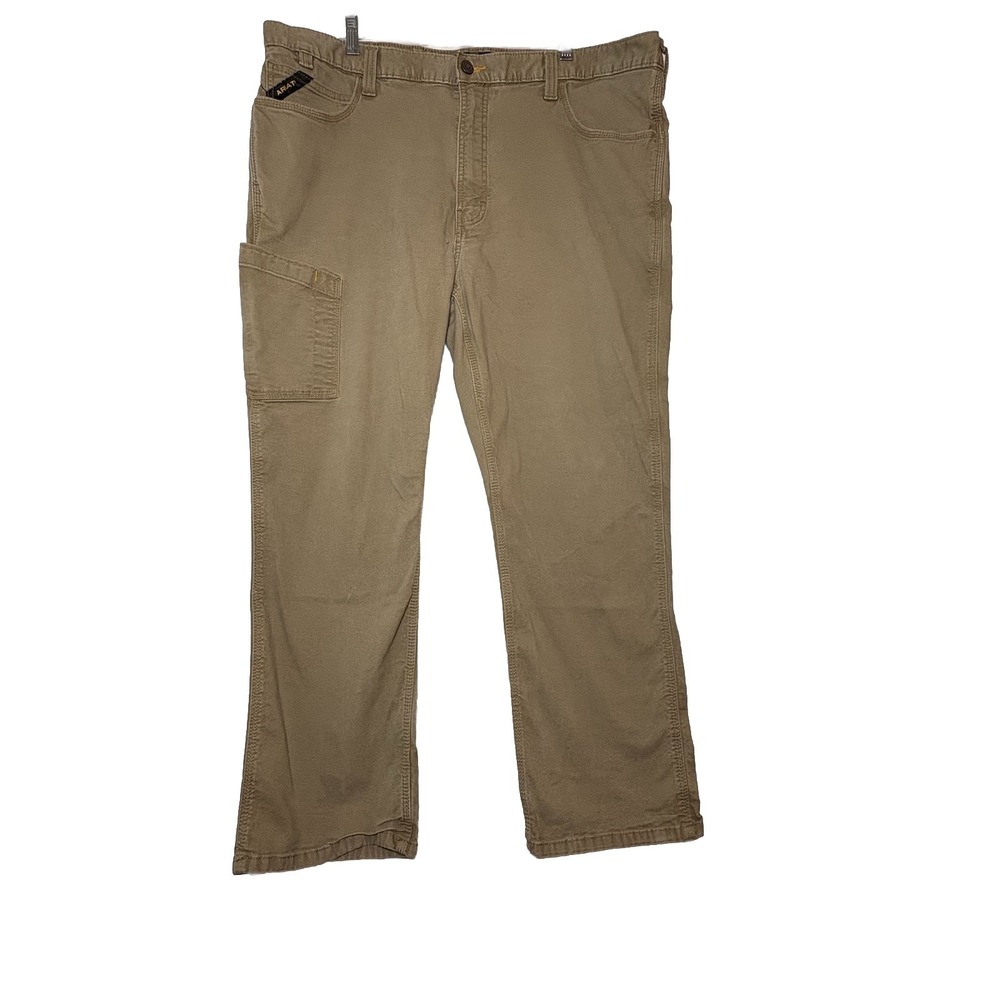 Ariat Men's Jeans Tan 42 X 30 Relaxed Straight Western Wear Comfort Soft